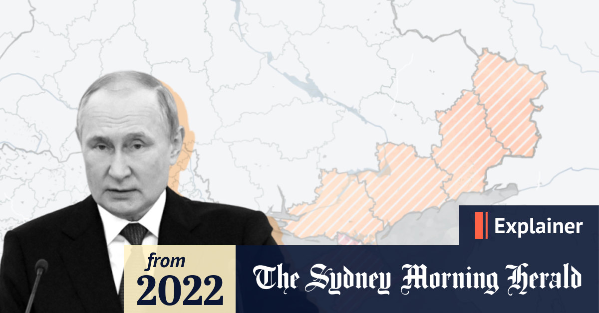 RussiaUkraine war Vladimir Putin has annexed Ukraine’s southeast